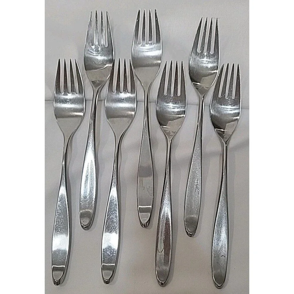 Lauffer Design 2 / Design II 18/8 Stainless Steel 61pc. Flatware Set MCM Estate